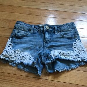 Lace shorts